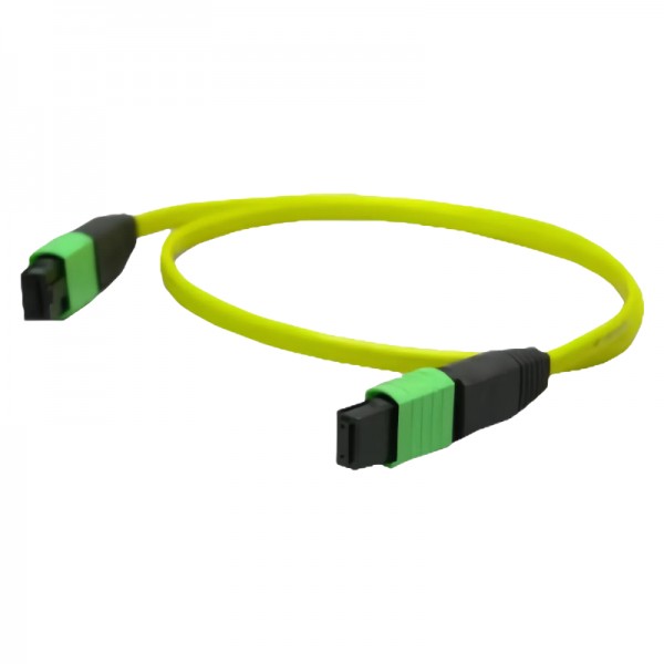 12 Fiber Optical Ribbon Cable 9/125um Riser Plenum MPO 