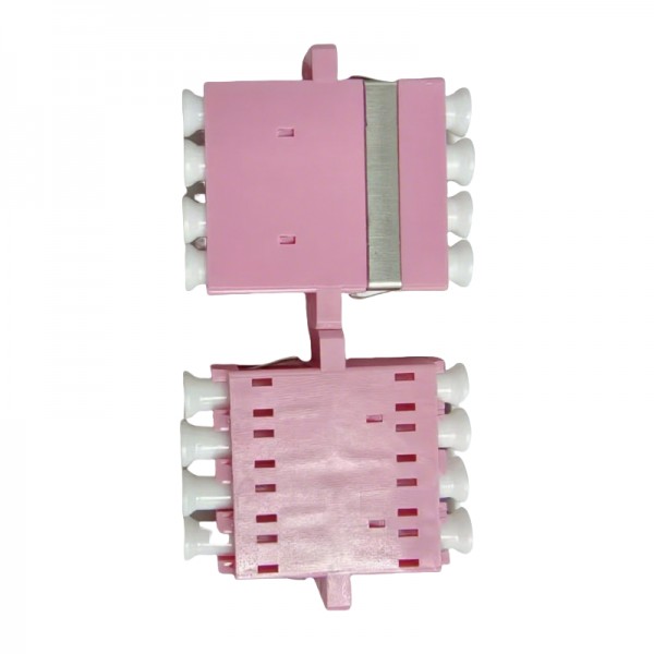 LC/UPC to LC/UPC 4 Core OM4 LC Fiber Optic Adapters