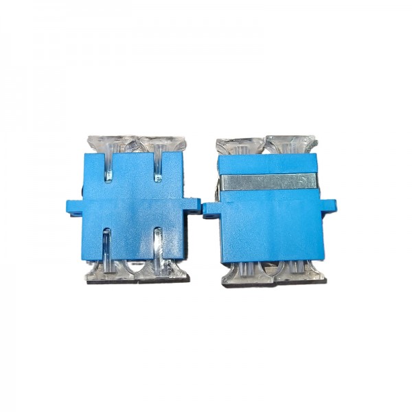 Hot SC/UPC Duplex SM Plastic Fiber Optic Adapter/Coupler