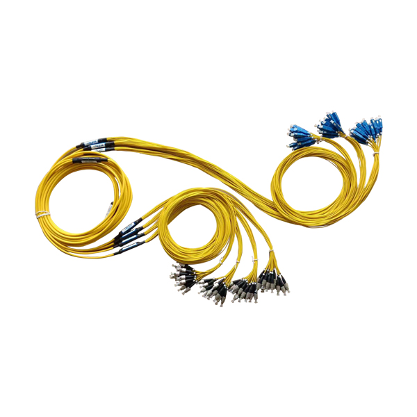 High density pre-terminated armored fiber cable SC LC ST FC for data center
